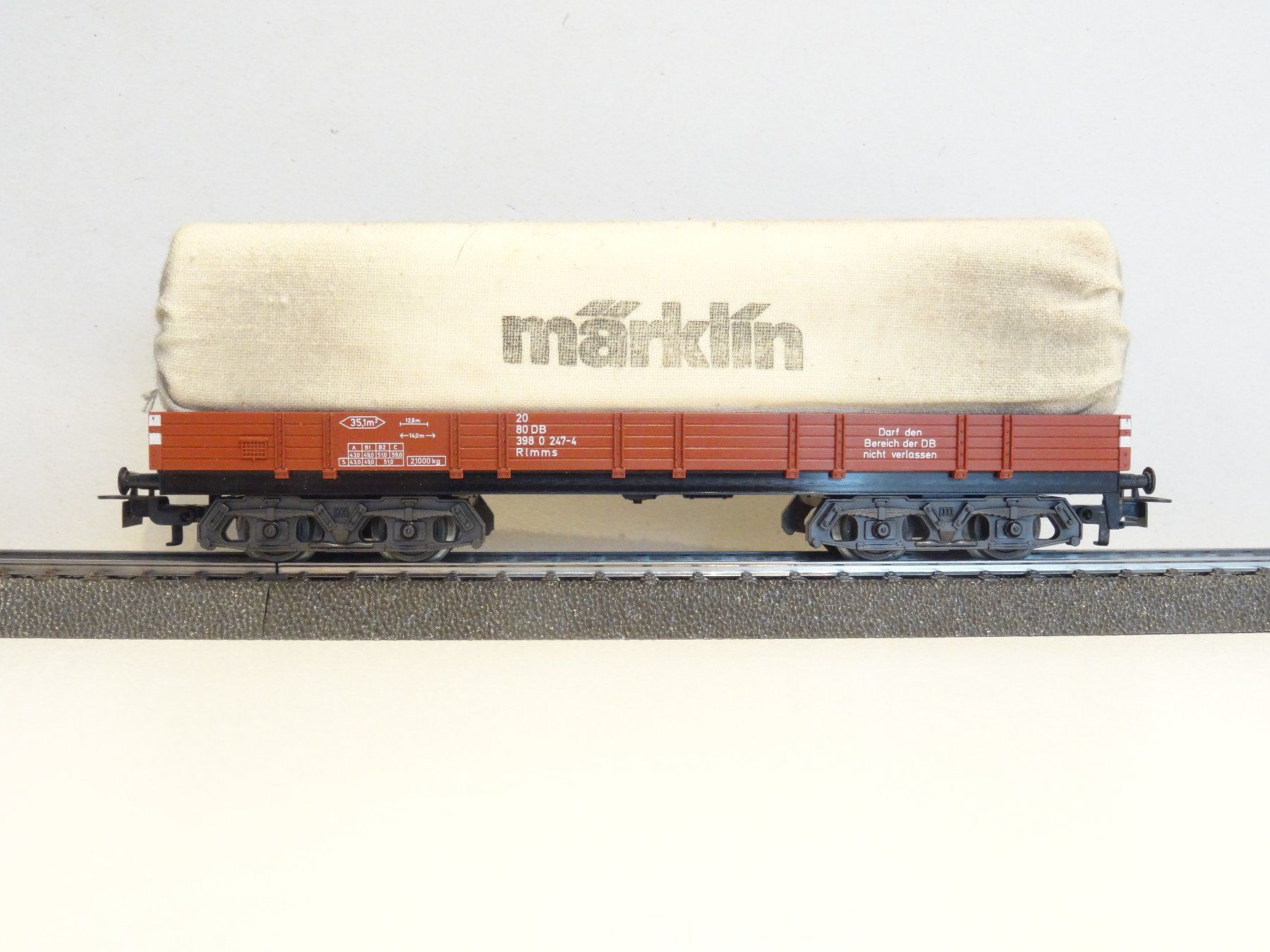 Märklin Modelleisenbahnen: Märklin H0 4609 Plangüterwagen – Gebraucht aus Hochdorf von Teger02 3