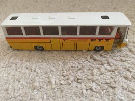 Siku Modellbus PTT MAN gelb weiss guter Zustand