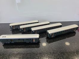 HAG SBB CFF EW I Zugset (5Wagen D/A/B) HO