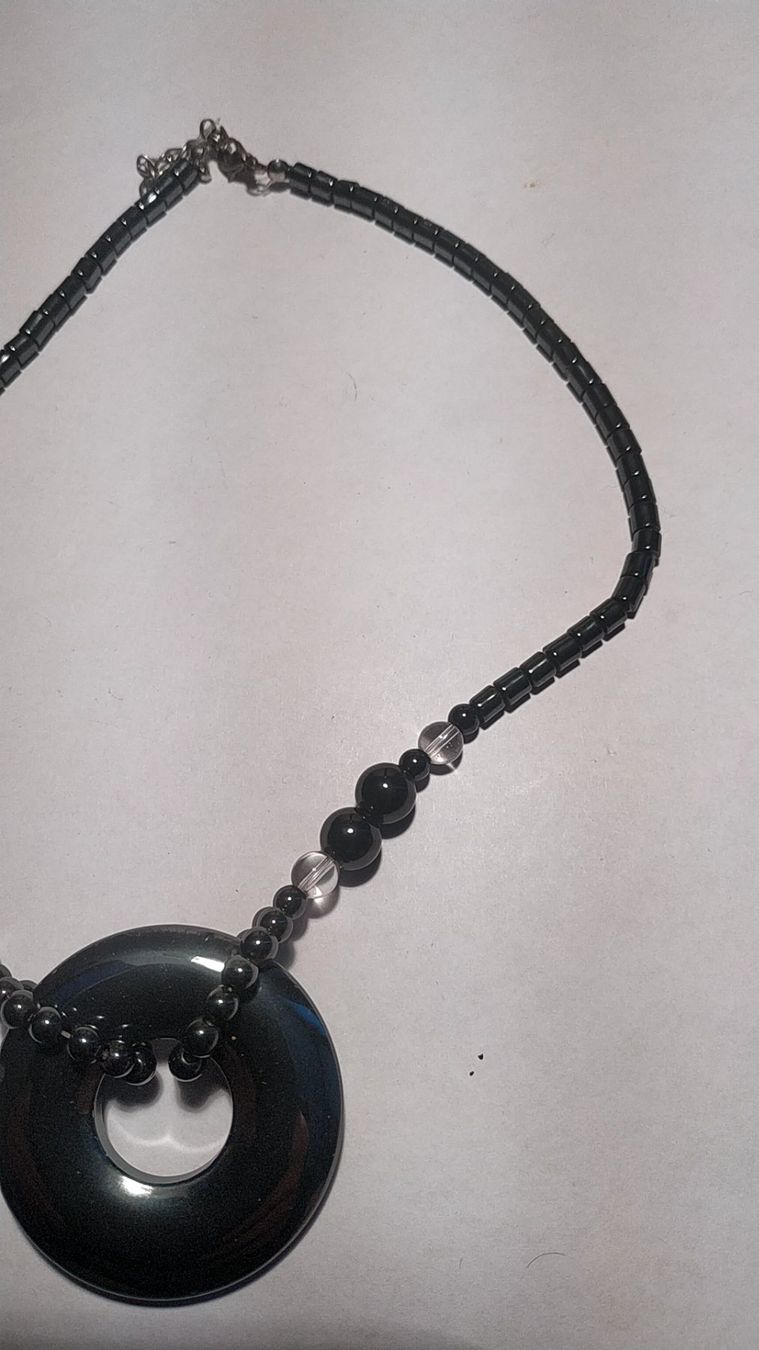 Ketten: Hämatit Kette Ring 42cm – Neu und originalverpackt aus Münchenbuchsee von Daniel0133 1