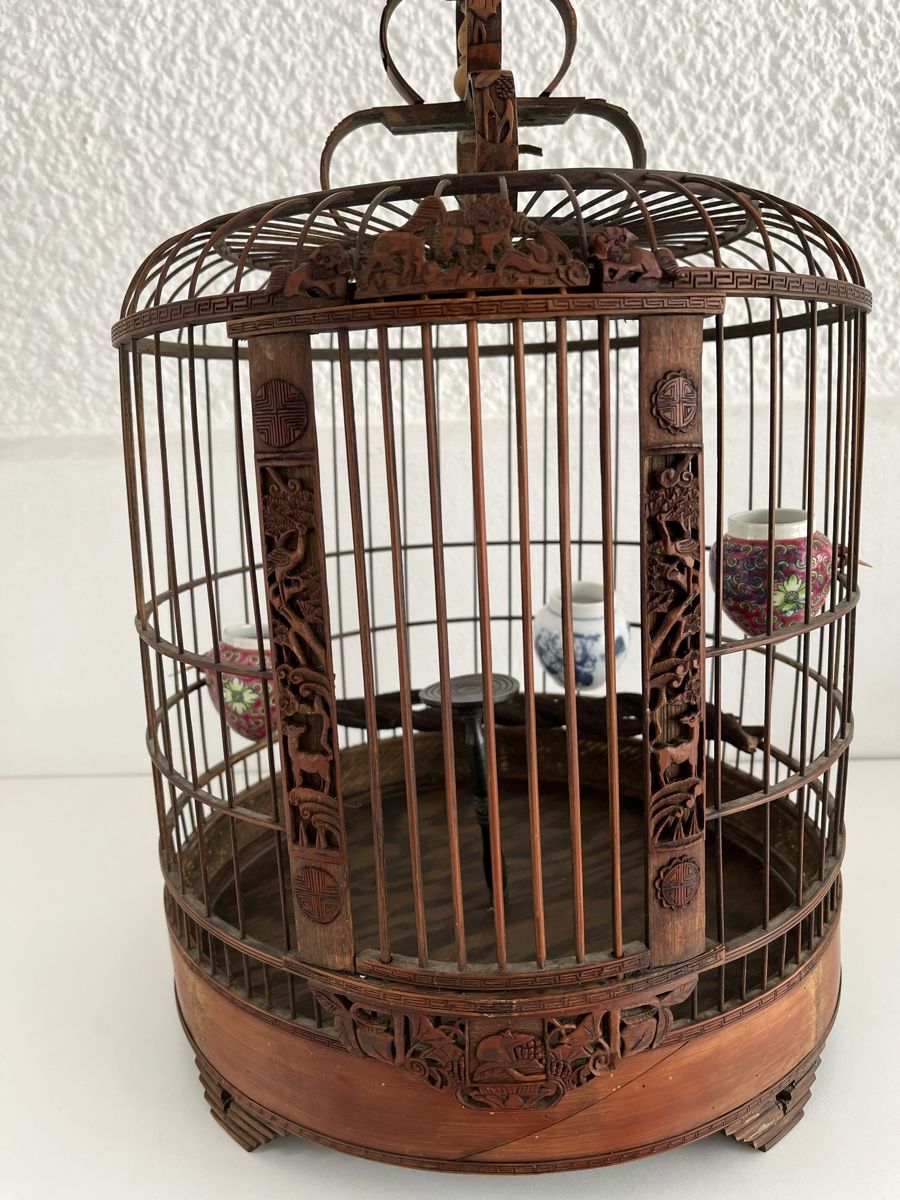 Tutte le decorazioni: alter, schöner,chinesischer Vogelkäfig – Usato da Wetzikon ZH venduto da seli03 4