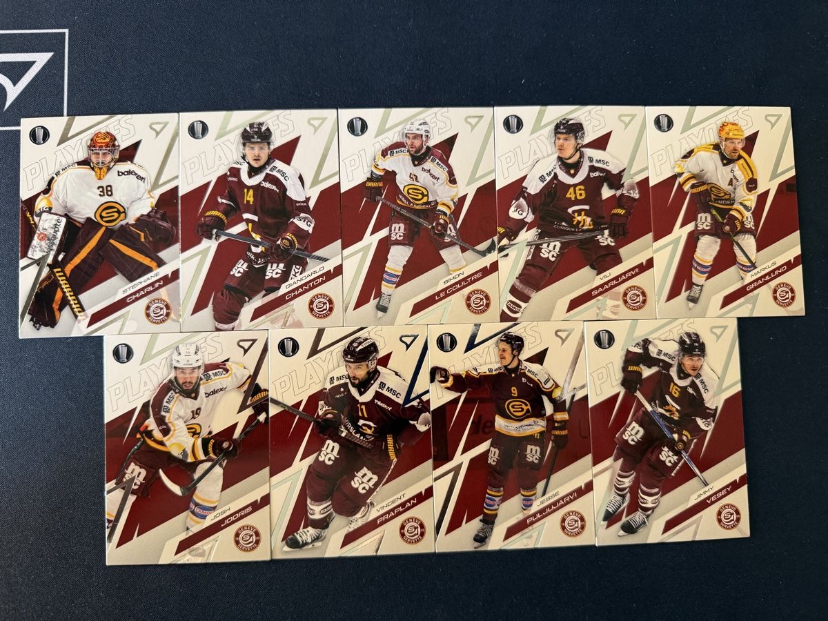 Sportzoo Cartes à collectionner: Genève Servette HC – Neuf avec emballage d'origine à Réchy par Leeroy1998