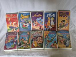 VHS Kassetten Kinderfilm Sammlung - Disney
