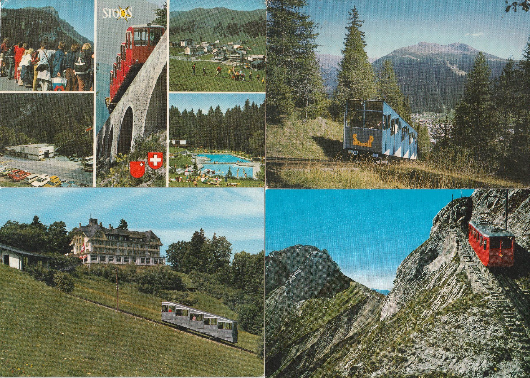 Cartes postales: 20 Karten Bahnen - Seilbahnen – D'occasion à Lumbrein par made02 4