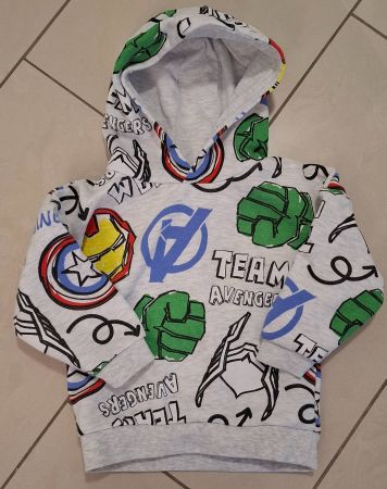 Marvel Avengers Kinder Hoodie, Grösse 98, Top Zustand!