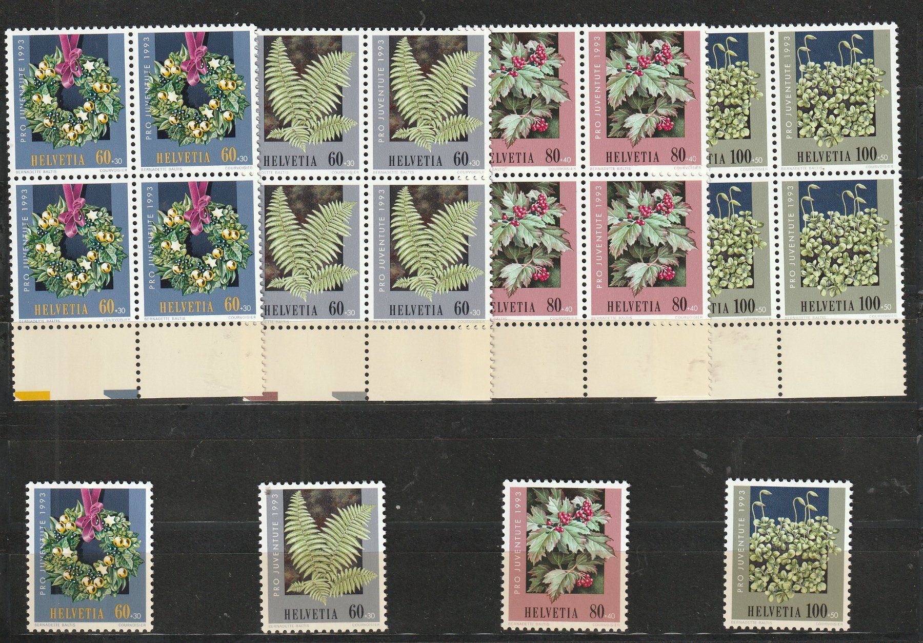 Alle Briefmarken: Schweizer Frankaturware Sondermarken u. andere – Gebraucht aus Rupperswil von Ema10