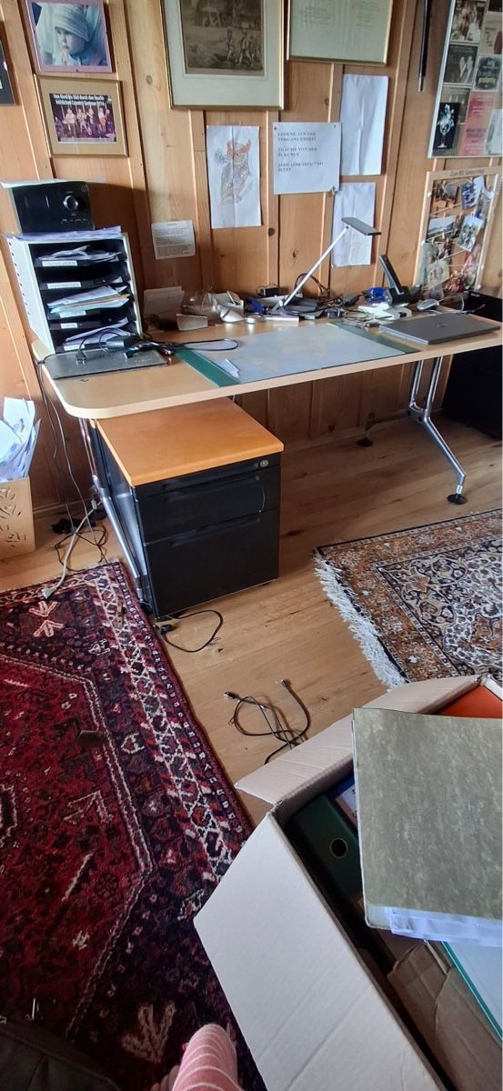 Bureaux: Schreibtisch mit Rollkorpus – D'occasion à Thun par ann_y9j8