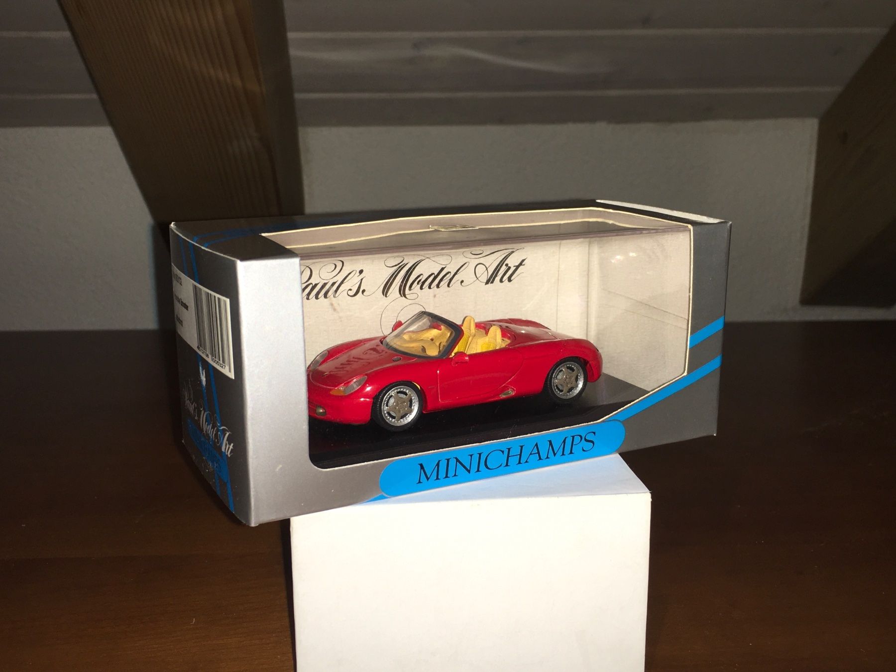 Porsche Modellini d'auto: Porsche Boxster 1/43 Minichamps – Nuovo e nell'imballaggio originale da Wohlen AG venduto da PrivatSammlung