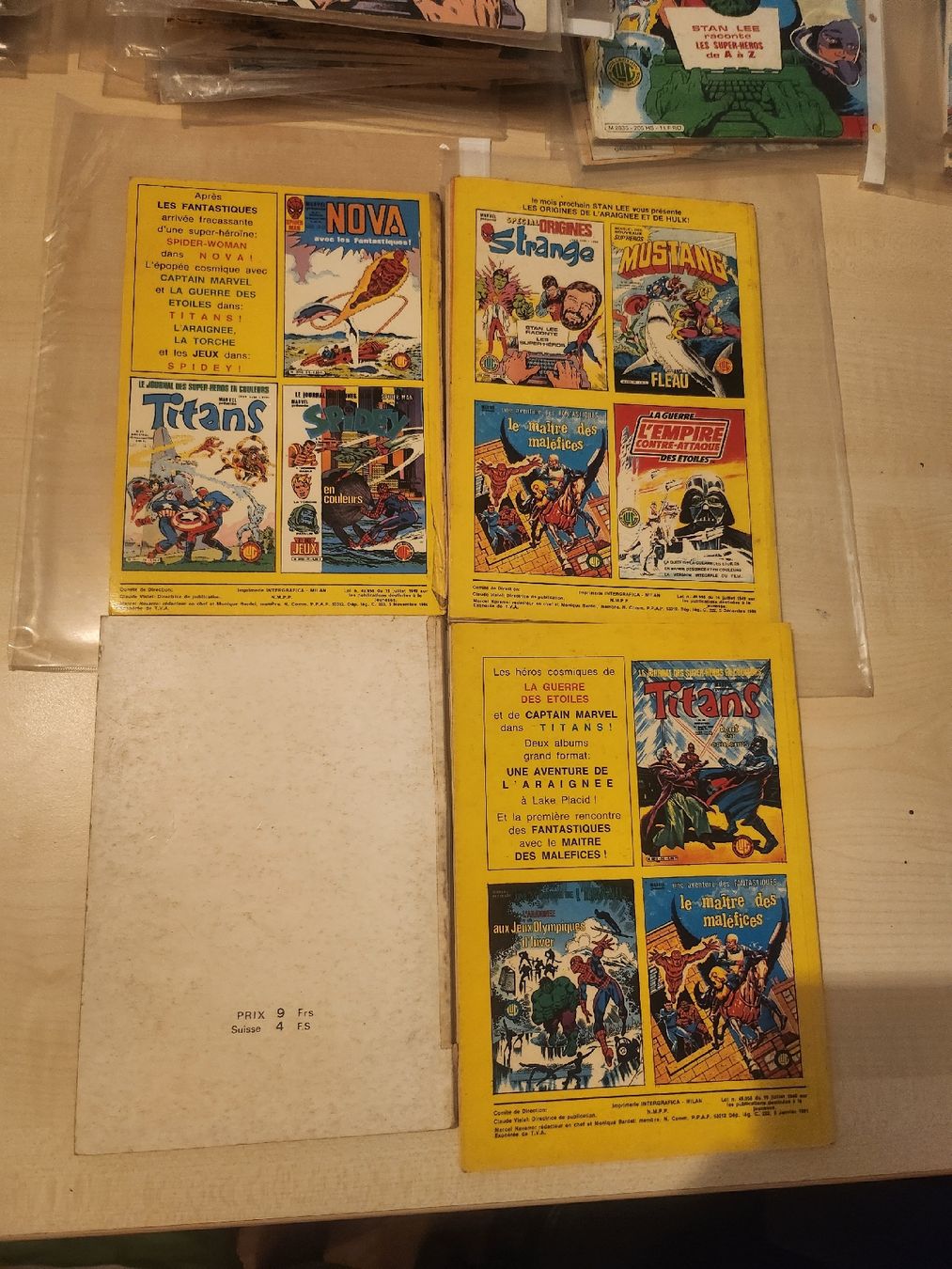 Fumetti: Marvel comics lot de 04 articles – Usato da Romont FR venduto da Alejandro111 1