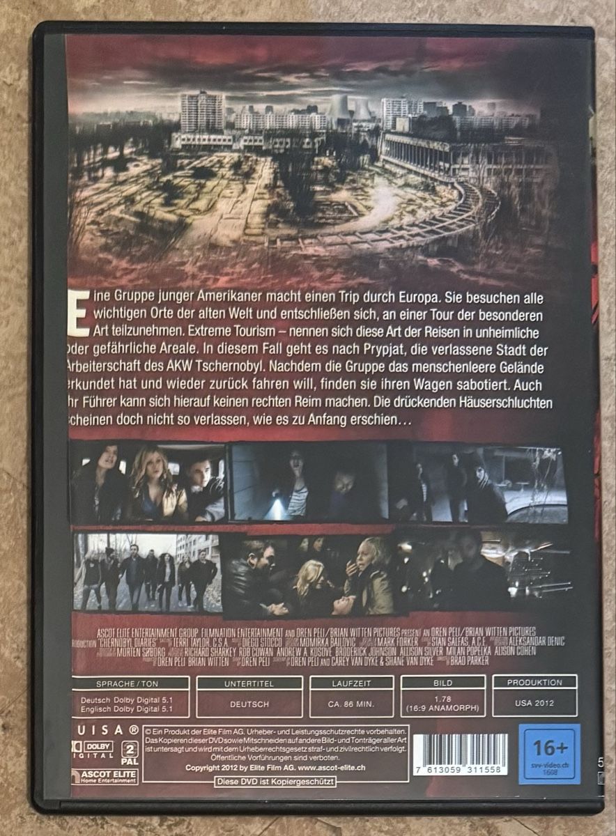 Tous les DVDs: CHERNOBYL DIARIES  – Neuf (Voir description) à Dietikon par AndreaSch01 1