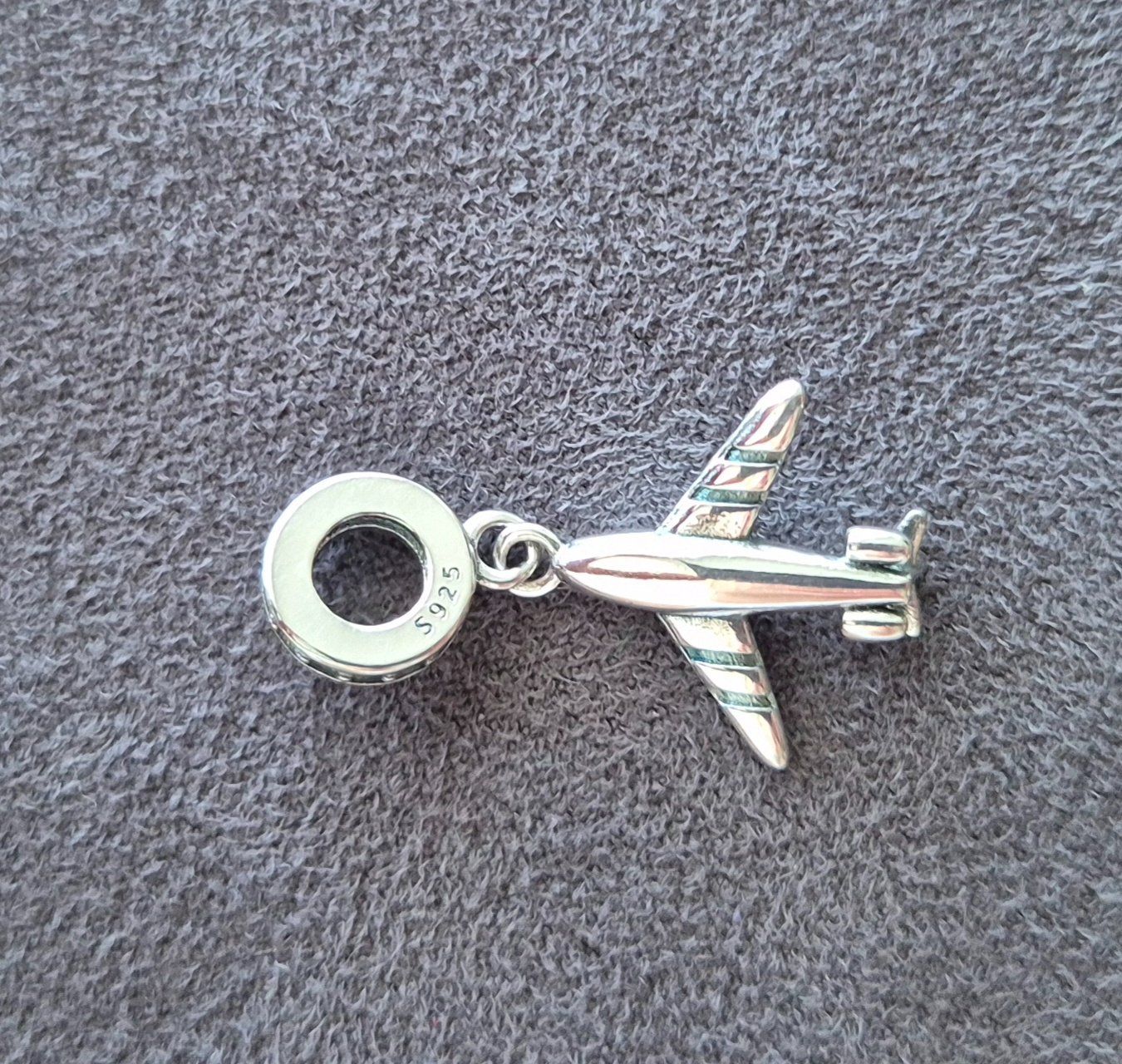 Ciondoli: Silber Charm Flugzeug +Garantie – Nuovo (secondo la descrizione) da Rotkreuz venduto da Carbone_Bijou-Shop 2