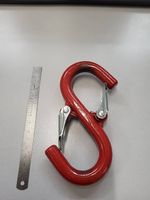S-Haken mit Sicherung 500Kg