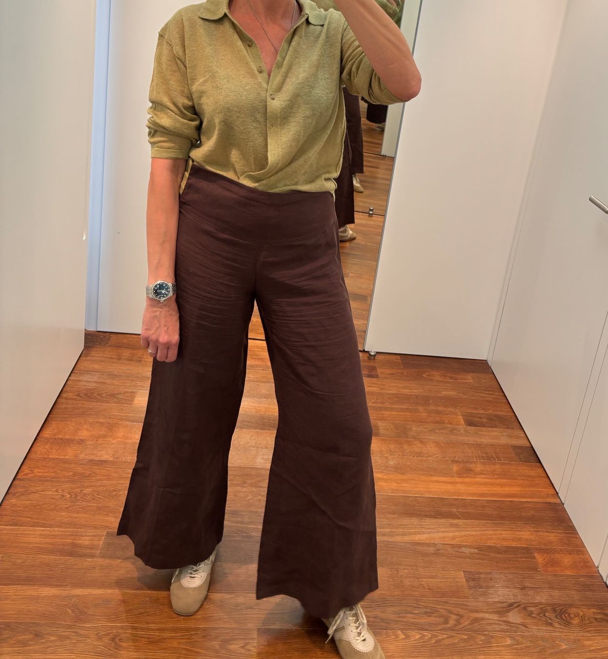 Massimo Dutti Pantalons: MASSIMO DUTTI Leinenhose Gr. 40 – D'occasion à Tägerwilen par limolimo