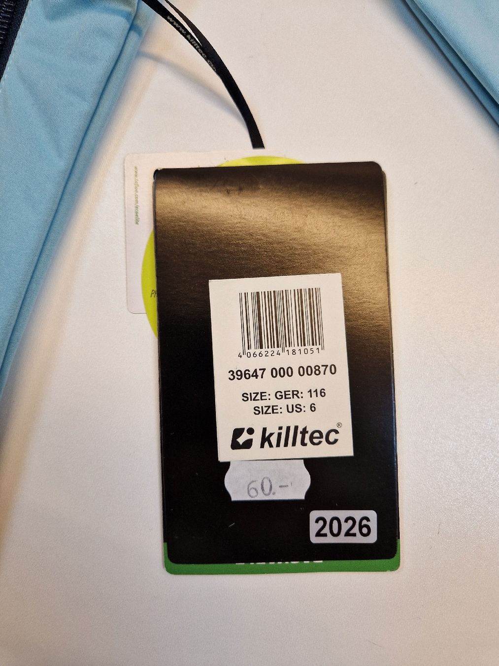 Killtec Giacche & Cappotti: KILLTEC Kinder Funktionsjacke Grösse 116 – Nuovo e nell'imballaggio originale da Braunau venduto da Brand-Store 3