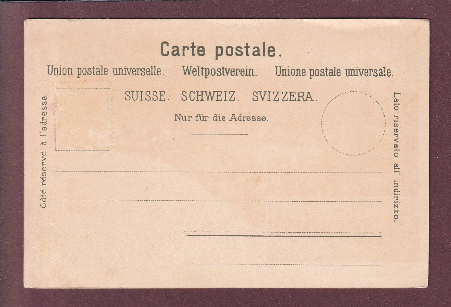 Cartoline postali: Gruss aus LUZERN - Litho Künzli – Usato da Pully venduto da nicecards 1