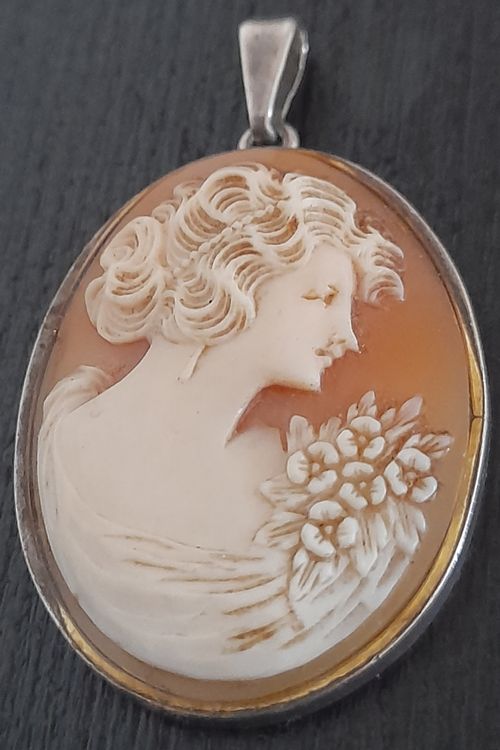 Pendentif Pierre de Lune Camille - Ovale - Argent 925