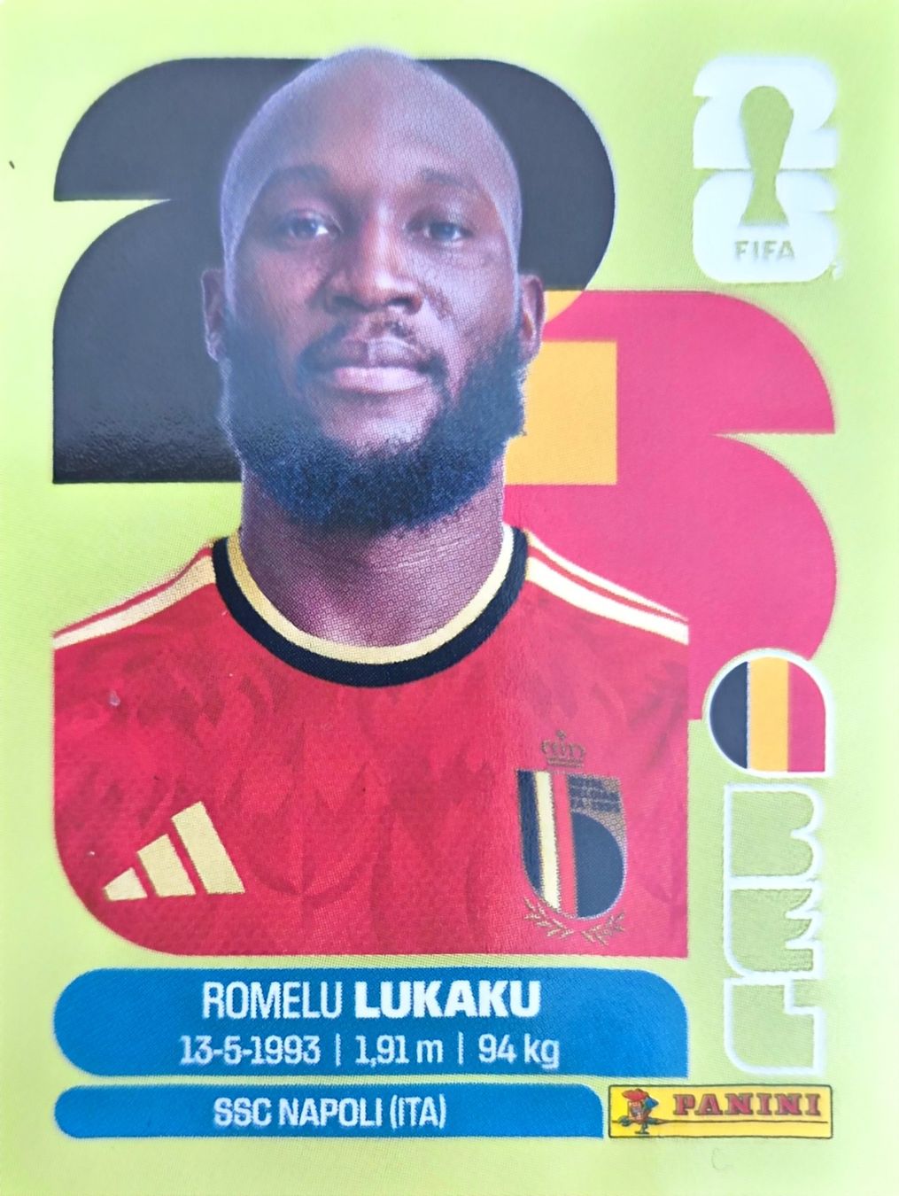 Panini Sammelbilder & Trading cards: Carte FIFA World Cup 2026 BEL 20 – Gebraucht aus Clarens von rim_g98y