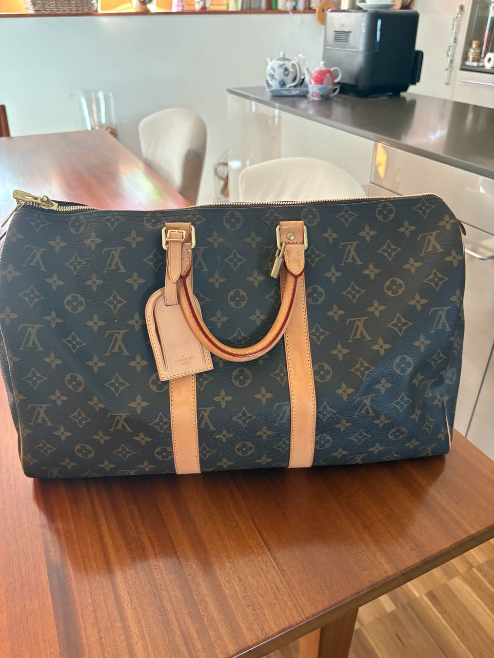 Louis Vuitton Sacs: WEEKENDER Louis Vuitton MM Monogram Canvas – Neuf (Voir description) à Binz par Lotta59