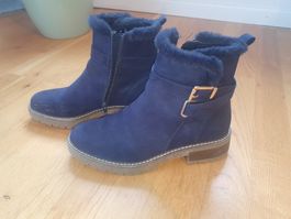 Landrover Winterstiefel, Gr. 38, marineblau