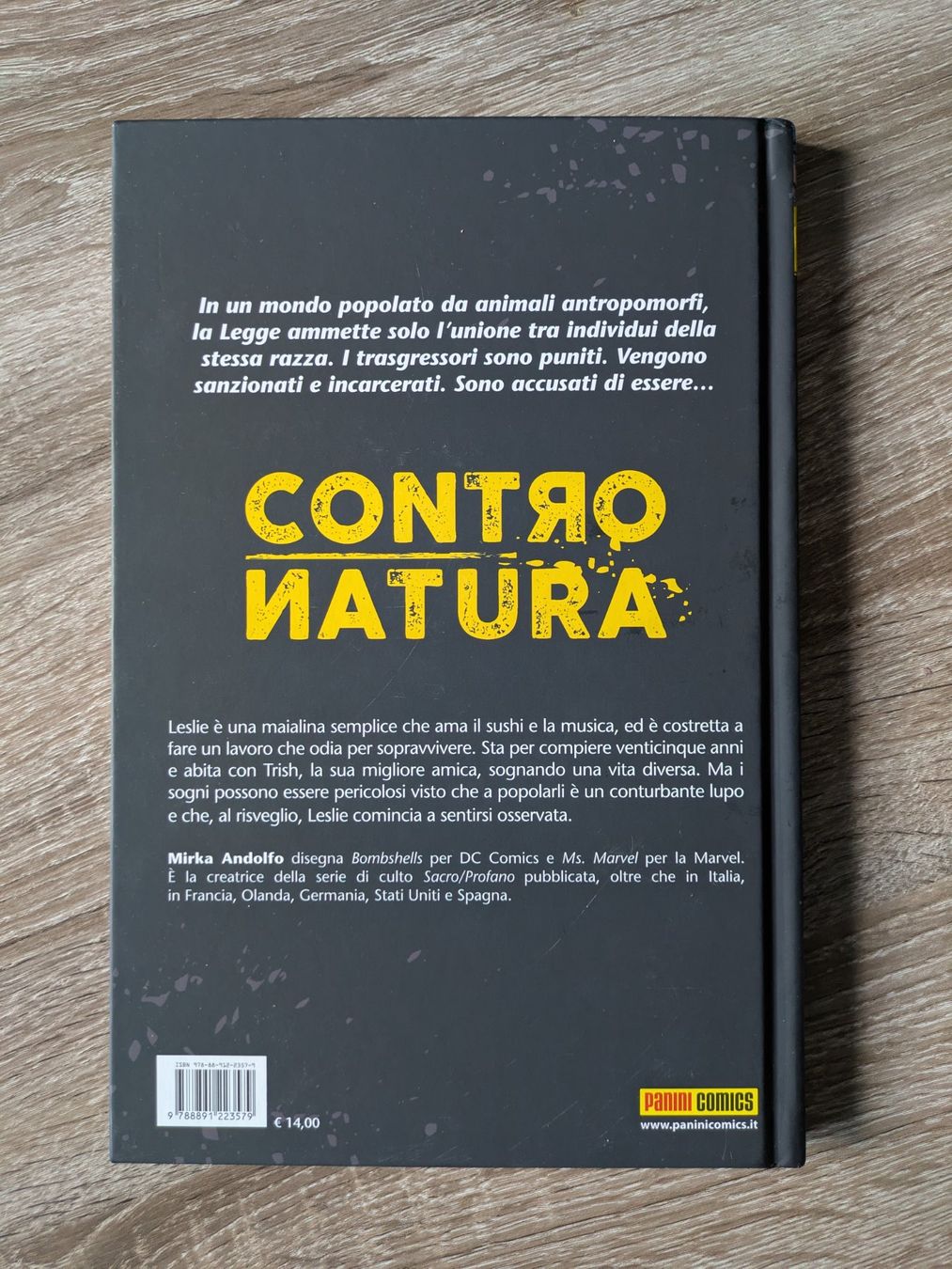 Fumetti: Contro Natura - Il risveglio, Mirka Andolfo, Panini Comics – Nuovo (secondo la descrizione) da Claro venduto da Dona1785 1