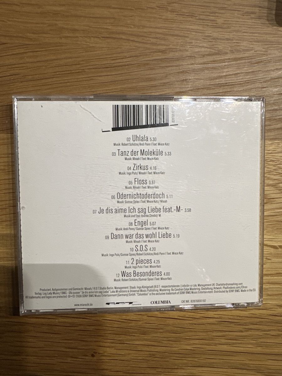 CD: Mia Zirkus – Usato da Münsingen venduto da Sim2977 1