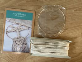 Makramee Set Wandhänger, neu, komplett mit Anleitung! (53)