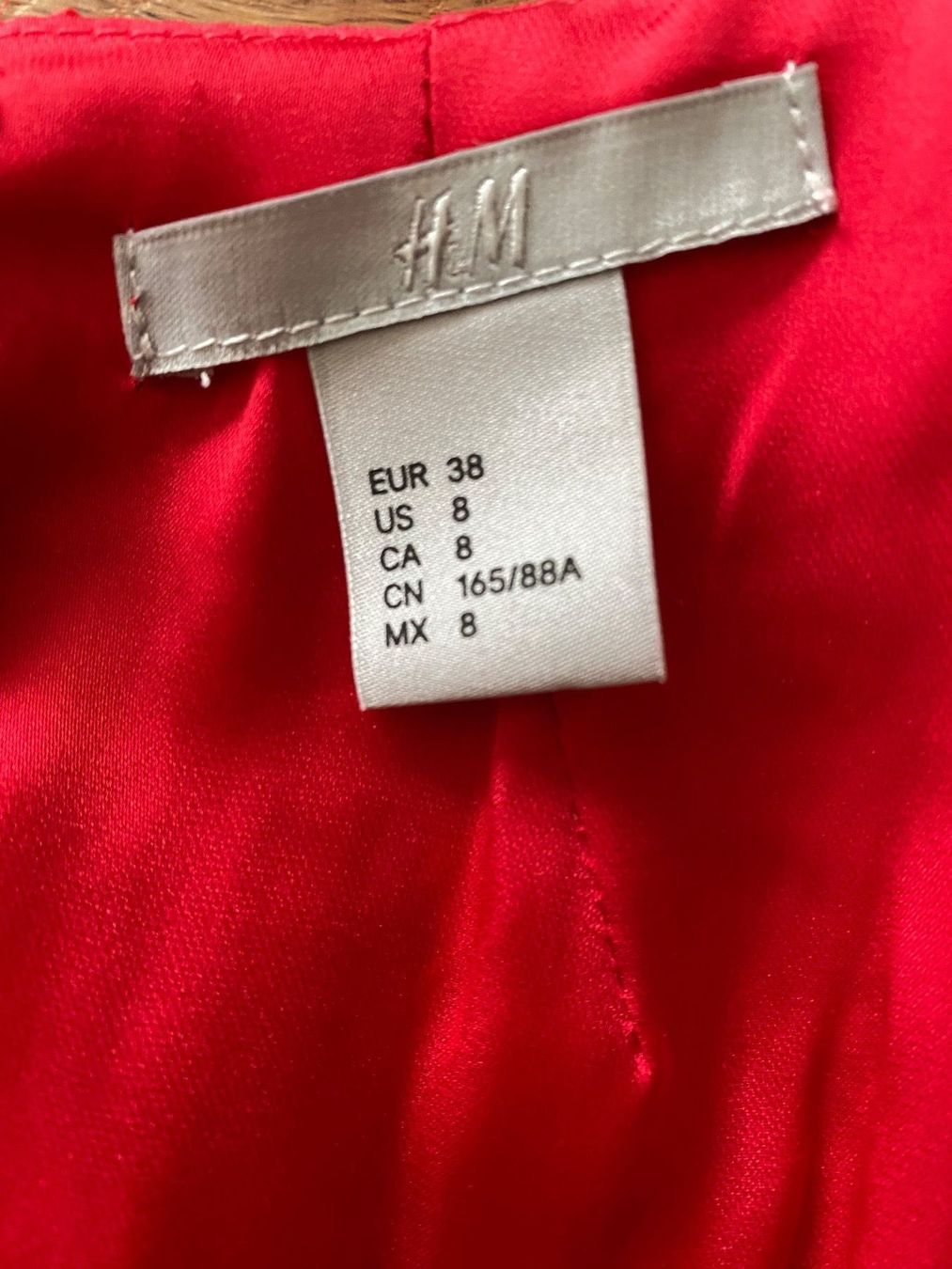 H&M Vestiti: Kleid, rot, 38, NEU – Nuovo (secondo la descrizione) da Eiken venduto da jessycat01 5