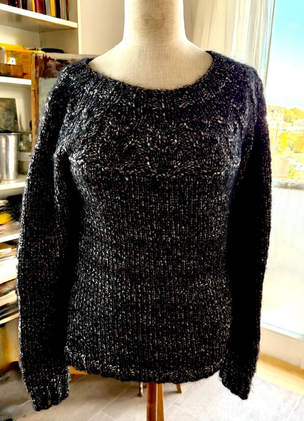 Maglioni & Felpe: Wunderschöner neuer Handstrick-Pullover - Einzelstück! XL – Nuovo (secondo la descrizione) da Schaffhausen venduto da TrouvaillesDeNina 5