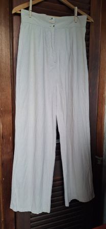 Leichte Baumwollhose mit schönem Bund Gr. M Sommerhose 