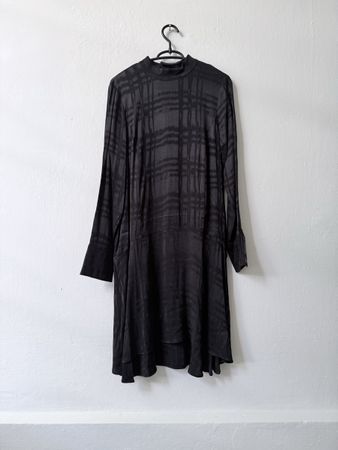 H&M Kleid schwarz kariert Grösse S