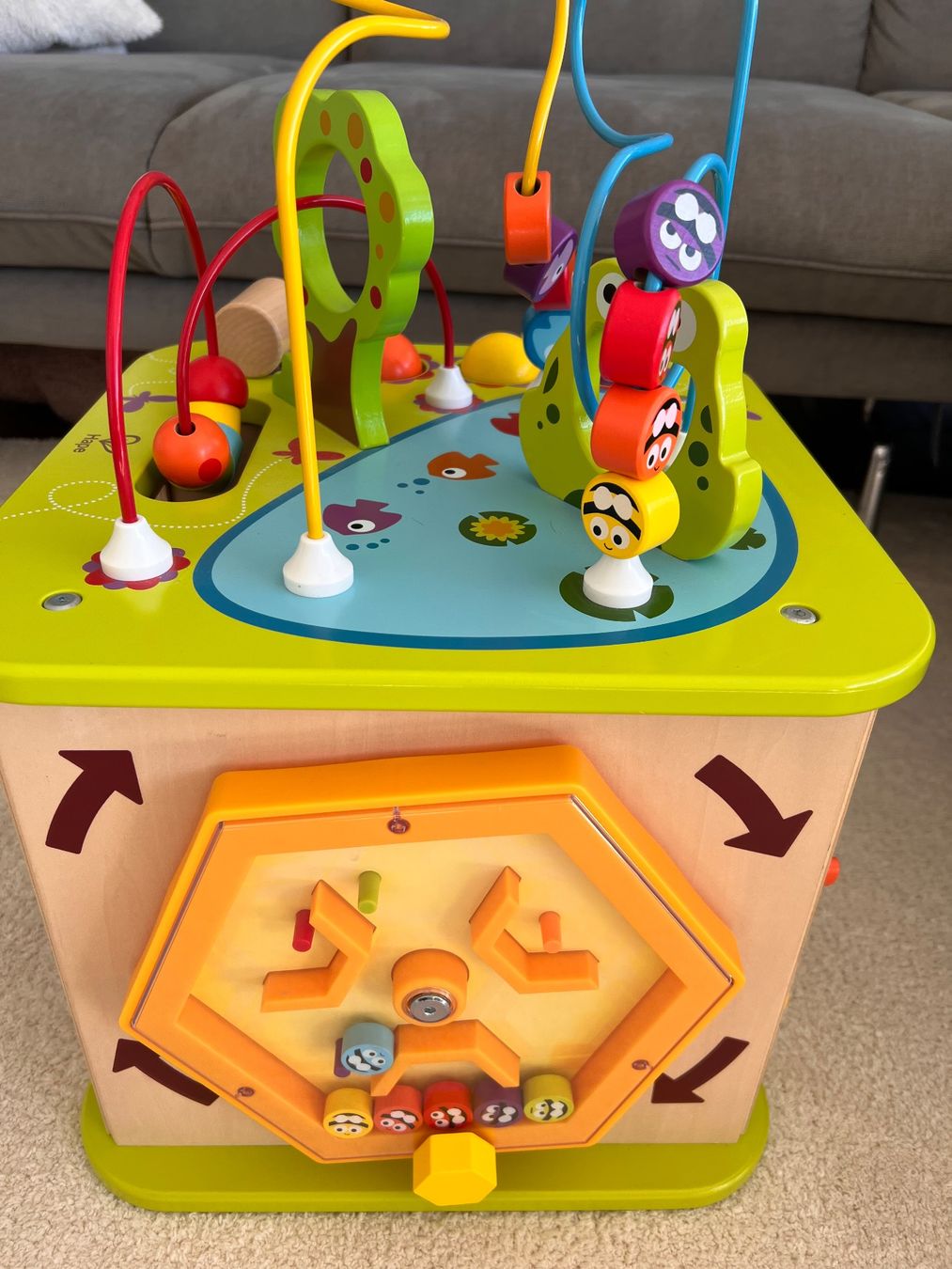 Hape Spielzeuge: Hape Motorikwürfel – Gebraucht aus Meilen von jup_yzy8 3