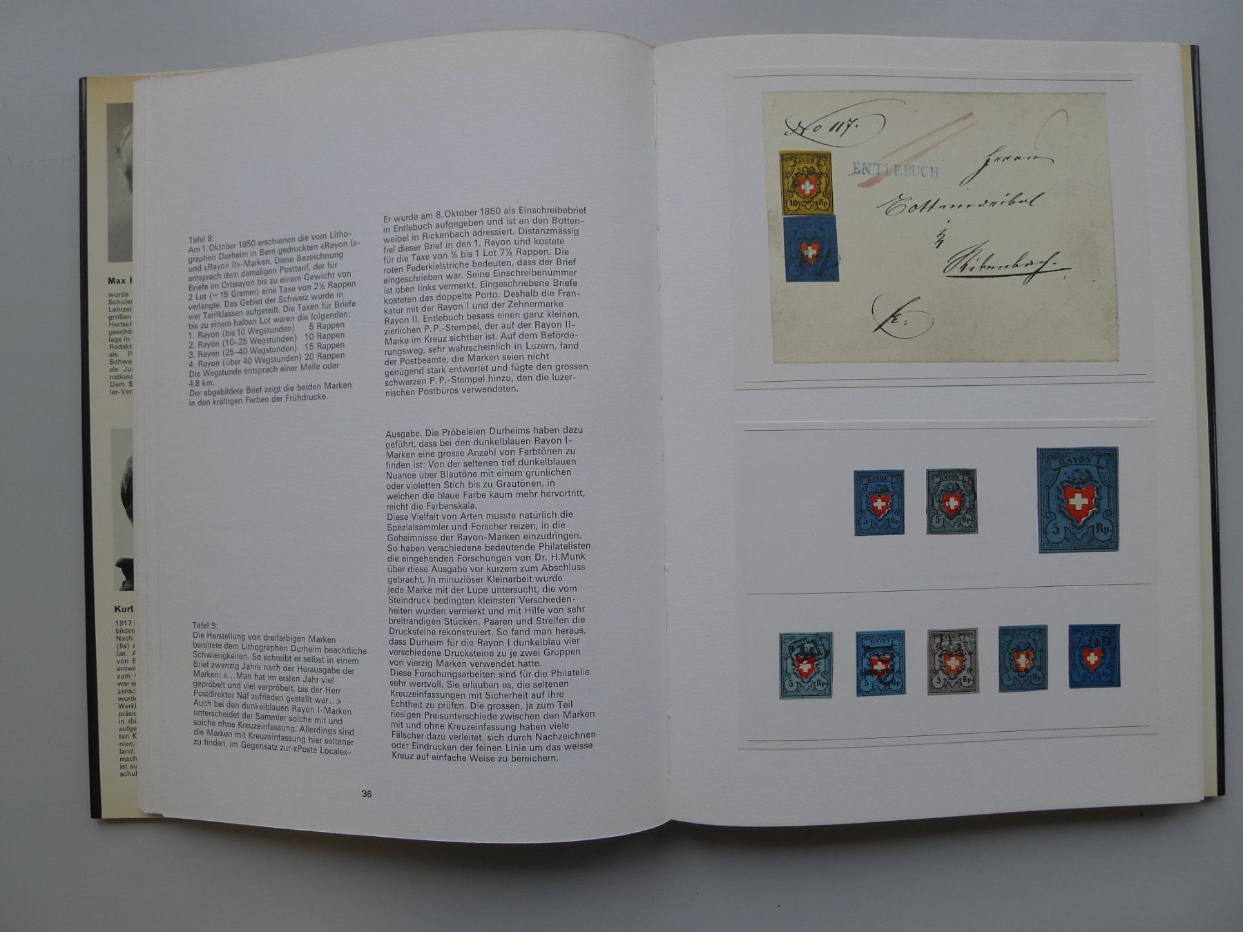 Tutti i francobolli: Literatur SCHWEIZER BRIEFMARKEN - 2 dicke Bücher – Usato da Sursee venduto da Luzernerraute 3