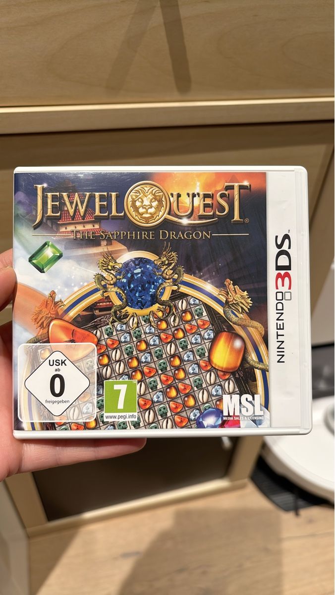 Giochi: Jeu 3DS Jewel Quest Le Dragon Saphir – Usato da Salvenach venduto da gwenwywar