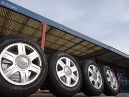 15 Zoll Original Audi 80 Alufelgen 4x108