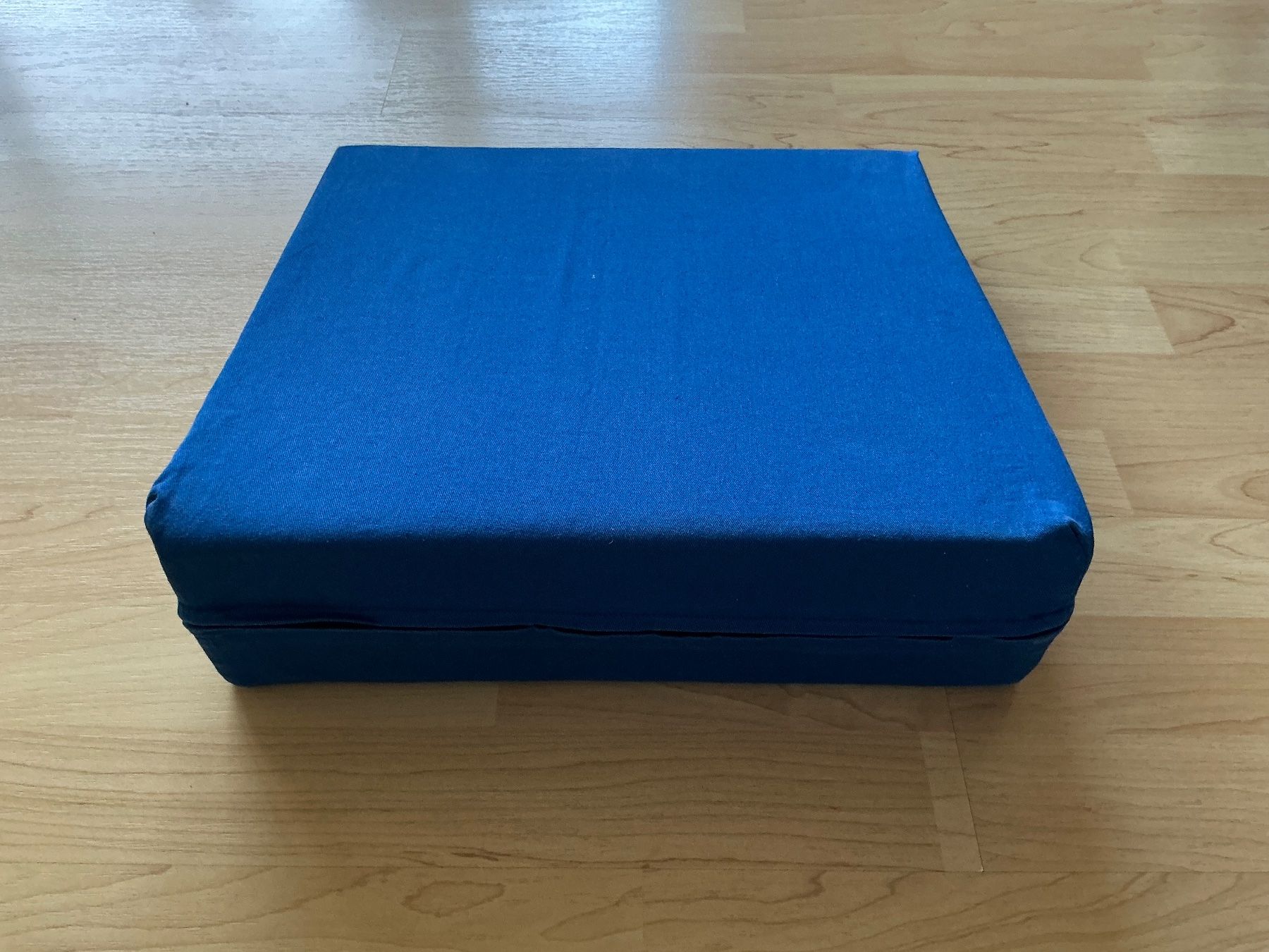 Kissen: Sitzkissen EMPFI blau Keilform – Gebraucht aus Dotzigen von Trucker7 1