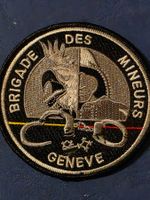 Brigade des mineurs Polizei Abzeichen Genève