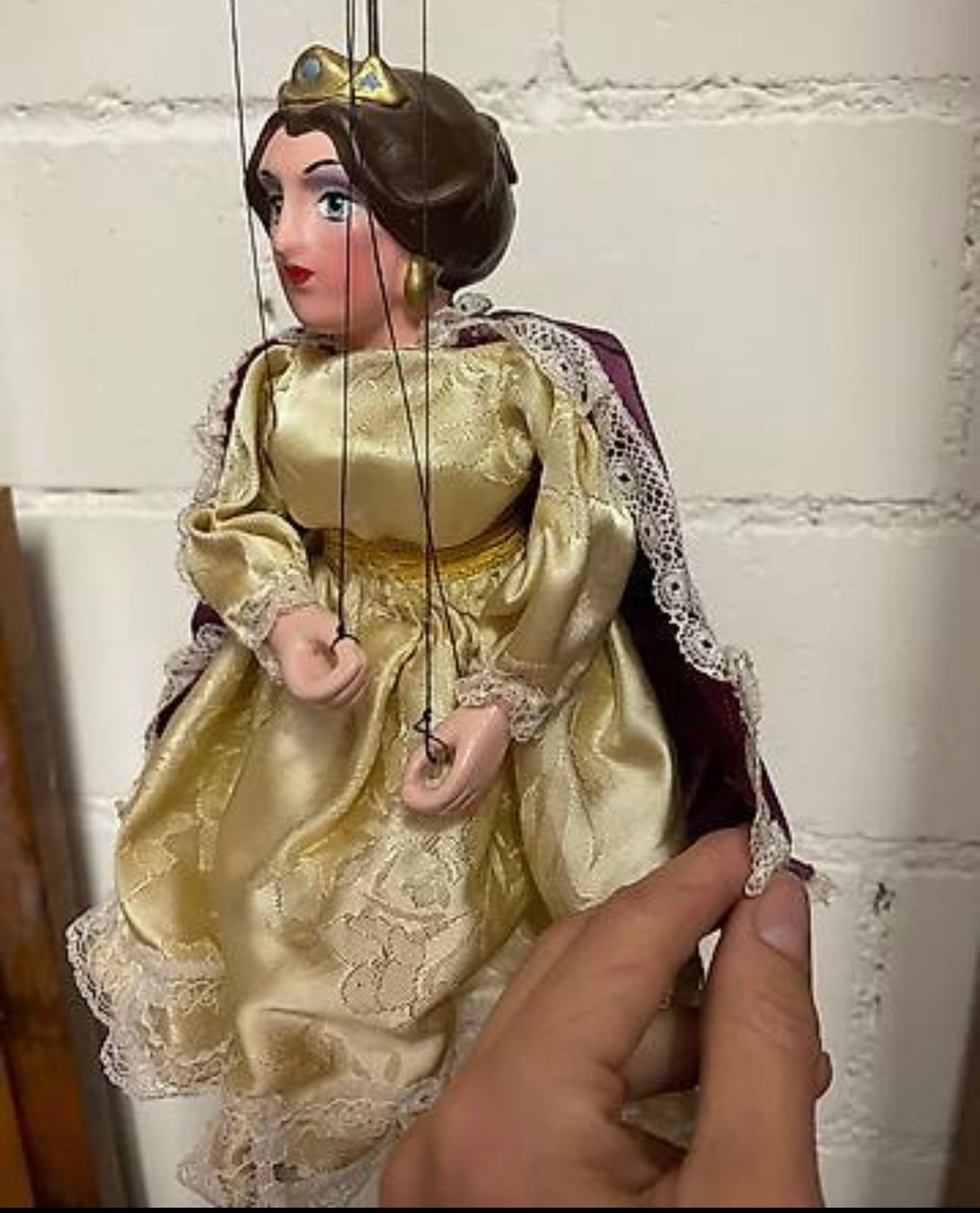 Bambole: Marionette Gips Königin – Usato da Schaffhausen venduto da nor_jfc5 1