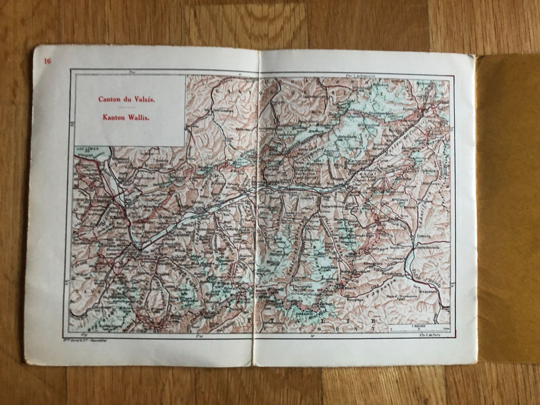 Landkarten & Atlanten: Taschen-Kärtchen der Strassen der Schweiz – Gebraucht aus Zürich von allp 5