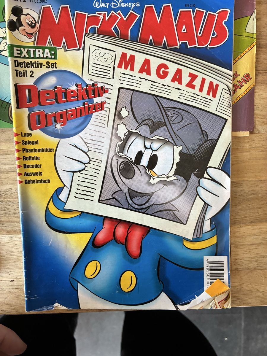 Comics: Micky Maus Hefte Sammlung, Jahrgänge ab 1982 bis 2002 – Gebraucht aus Oberburg von 4207simon 2