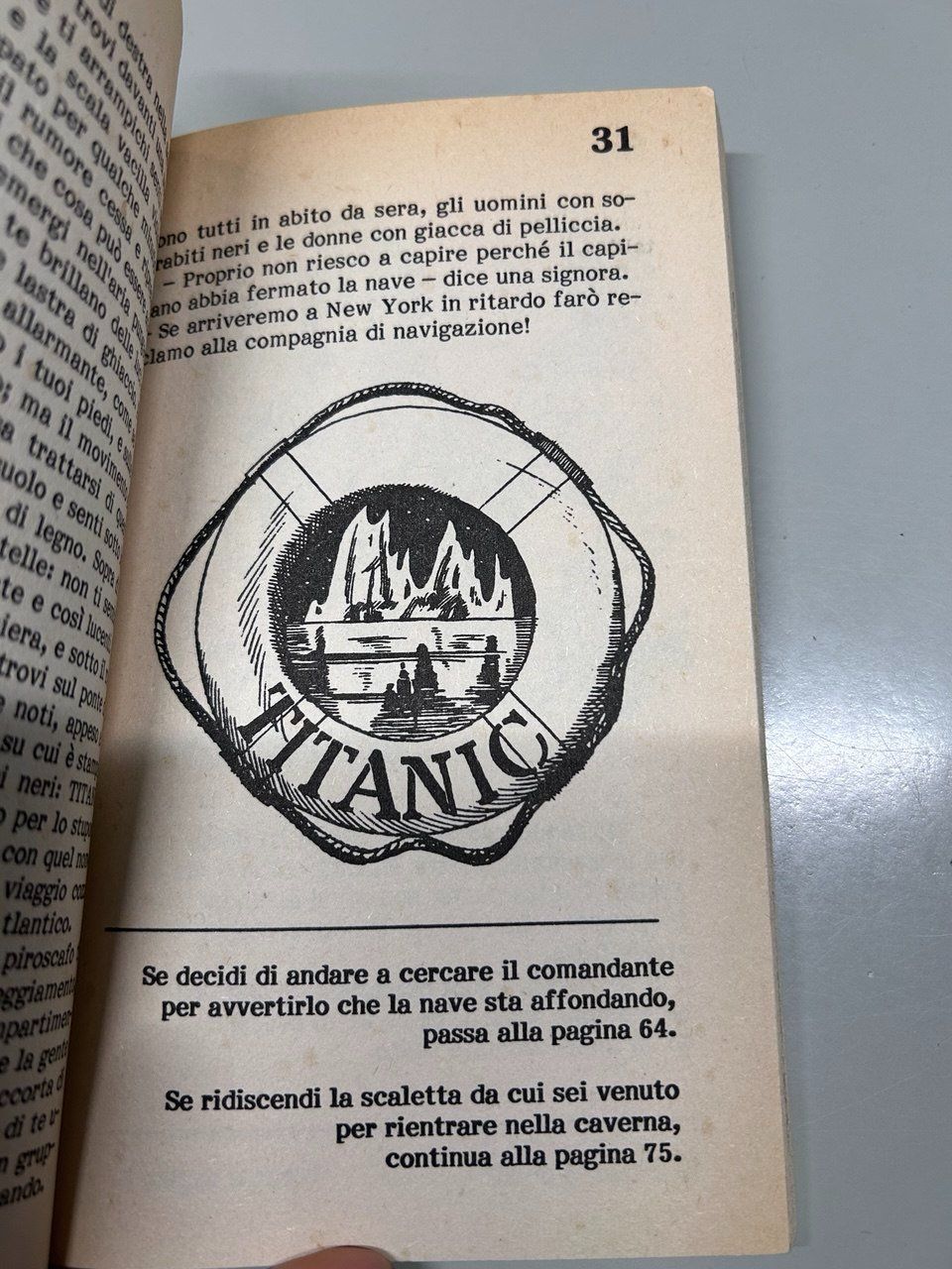 Bücher: N. 4 "La caverna del tempo" - Edward Packard 1987 – Gebraucht aus Giubiasco von LorisVale 2