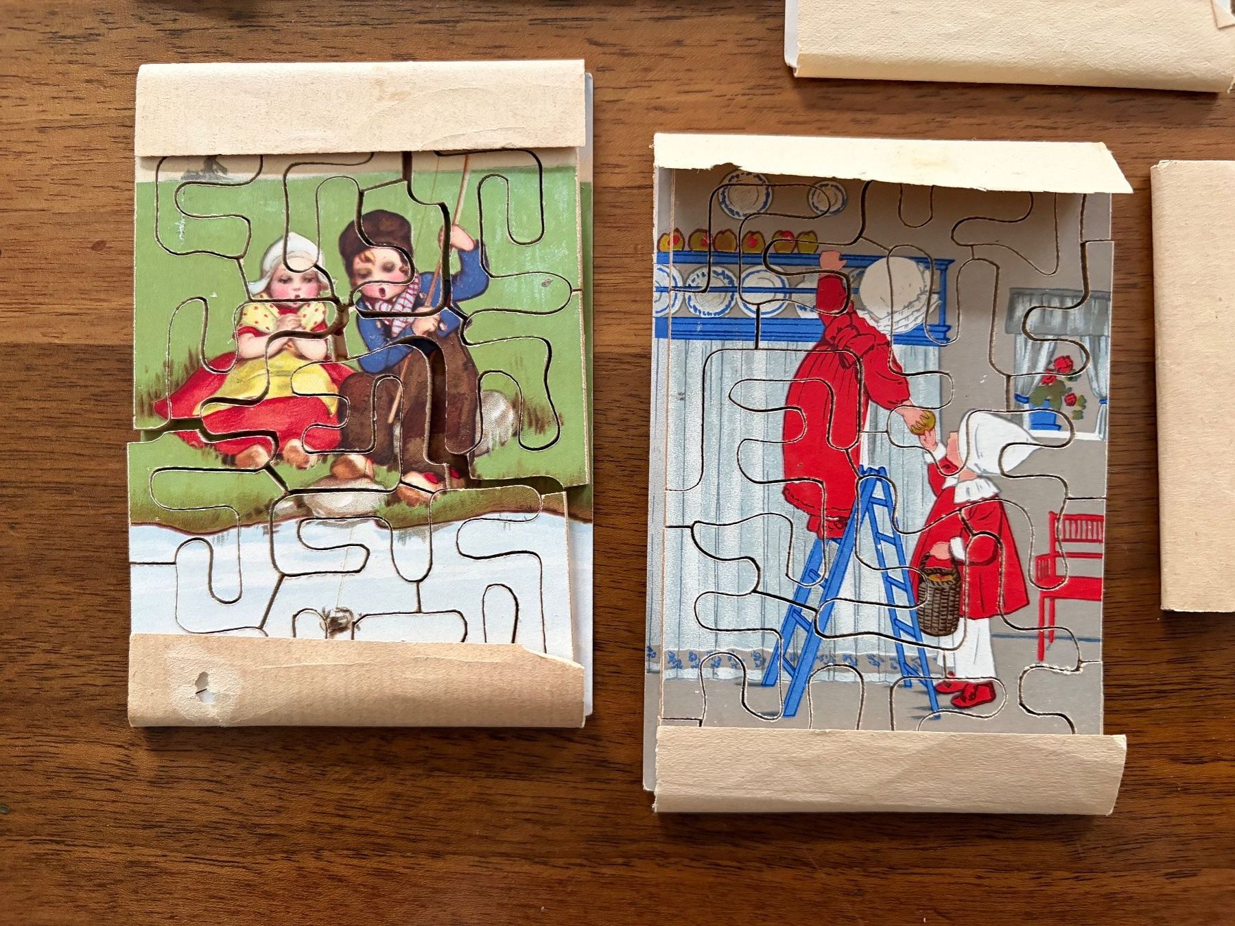 Puzzle: antikes Liliput Katharina Puzzle – Usato da St.Gallen venduto da Boergie 3