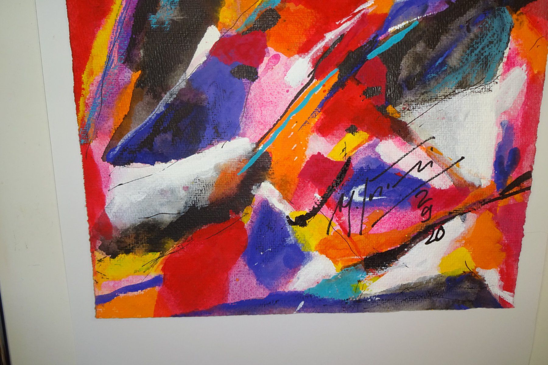 Dipinti: Original Gouache Gemälde 8278 – Usato da Zürich venduto da kunstkreis 1