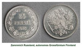 Zarentum Russland, Grossfürstum Finnland 1915, Lot 4