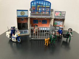 Playmobil Polizei Gefängnis Set 4965 - Top Zustand