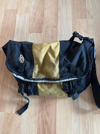 Timbuk2 Classic Messenger Bag Gr. L, schwarz/gelb