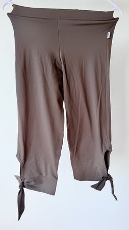 Sport Damen Hosen Capri Hosen Braun Grösse S neu