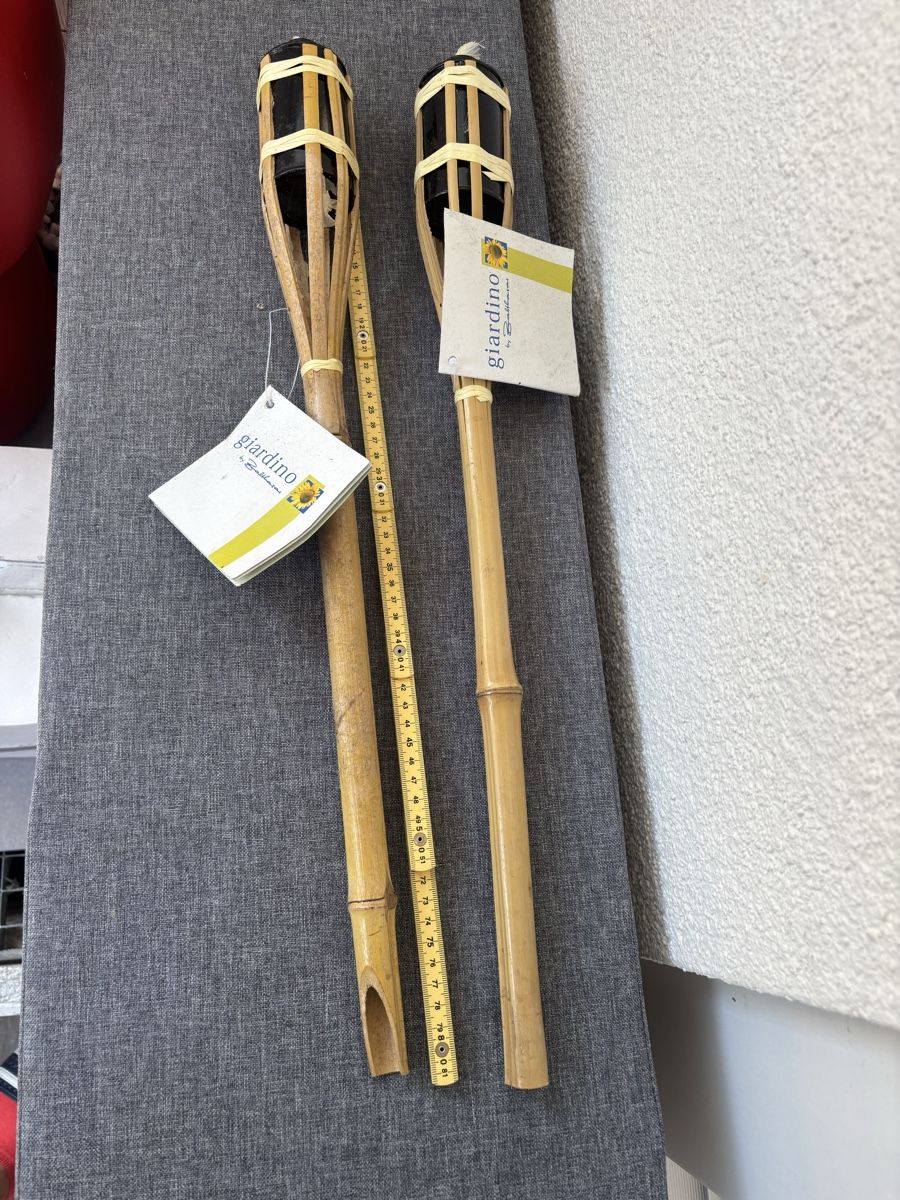 Lampen: 2 torches en bambou  – Neu (gemäss Beschreibung) aus nods von Tozzifan 2