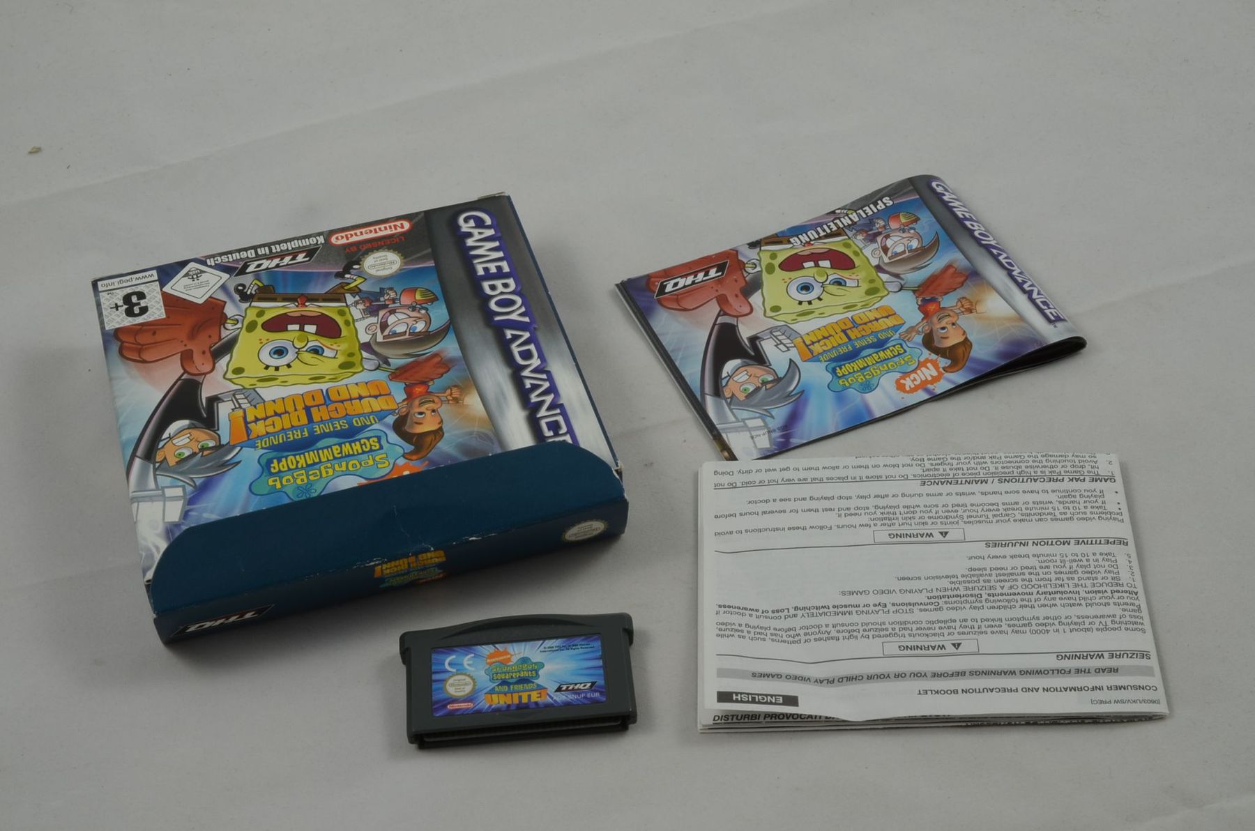 Giochi: Spongebob und seine Freunde GBA Spiel – Usato da Buchs AG venduto da SellAndBuyX 2