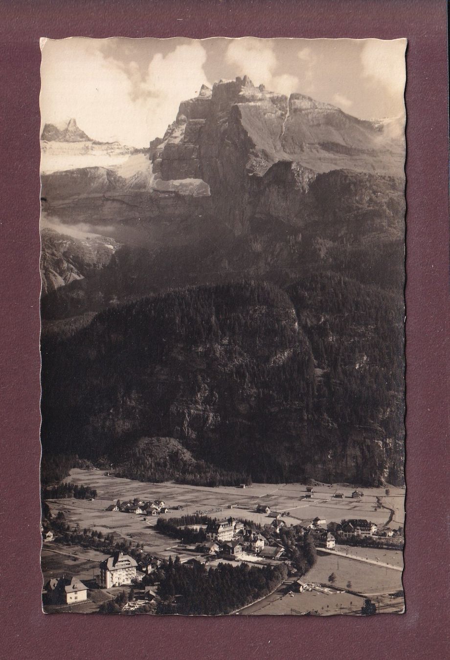 Cartoline postali: KANDERSTEG - Fisistöcke - 1951 – Usato da Pully venduto da nicecards