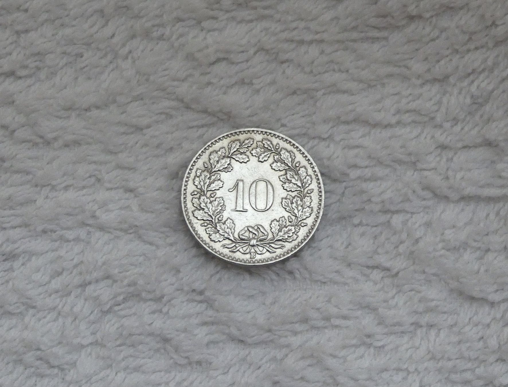 Tutti le monete: 10 centimes/rappen 1955 – Usato da Nyon venduto da Ilmi09 1